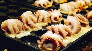 Octopus Takoyaki たこ焼き Osaka Recipes In Thailand Most Delicious - Thai Street Food Tasty Street