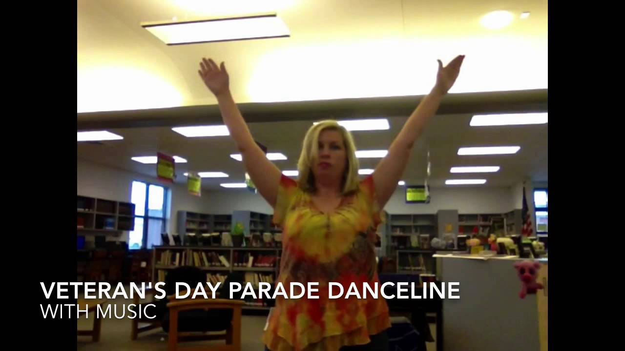 Veterans Day Parade Danceline - YouTube