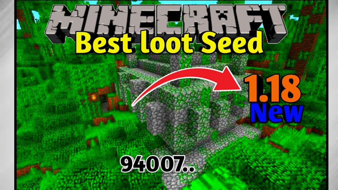 MINECRAFT 1.18 BEST LOOT SEED MINECRAFT SEED YouTube