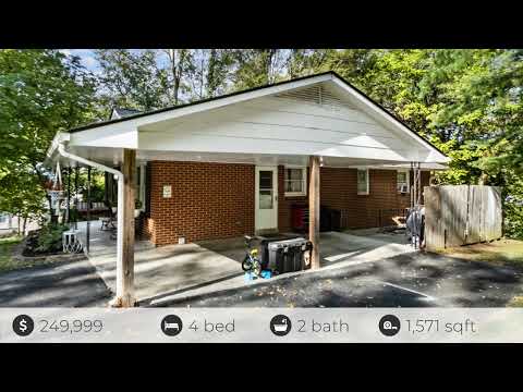 305 8th Ave, Radford, VA home video tour