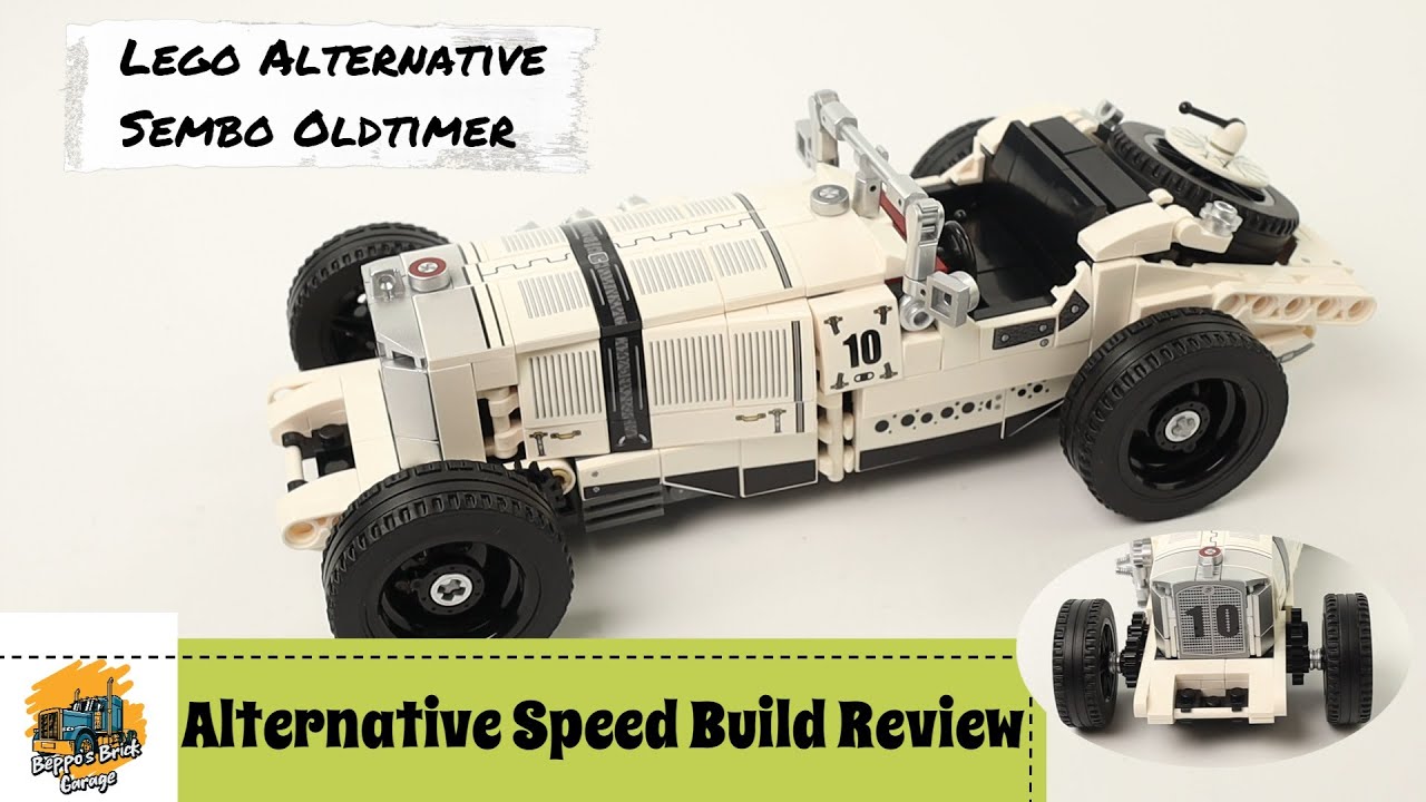 Oldtimer Cabrio - Lego Alternative | Sembo SY 8150 - Speed Build Review