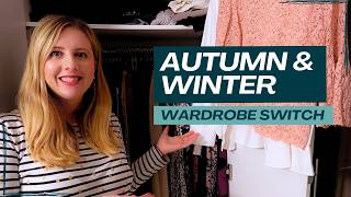 AUTUMN/WINTER WARDROBE SWITCH OVER 👗👢 | Clear out unwanted clothes & declutter