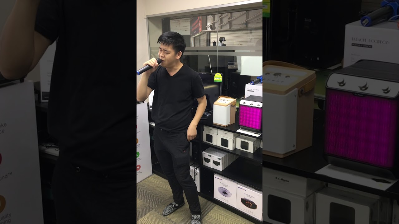 AC Ryan Karaoke Boombox+ demo