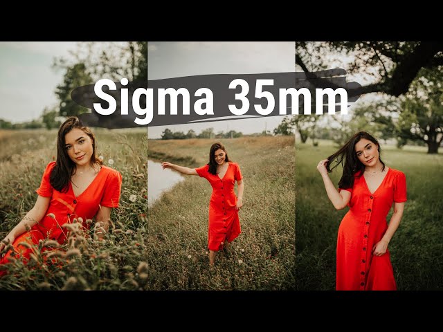 Sigma Art 35 + Nikon D750 // Natural Light Photoshoot - YouTube