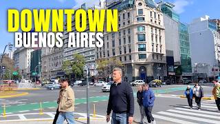 [4K] Downtown Buenos Aires Walking Tour 🇦🇷 2026 | Obelisco, San Telmo & Puerto Madero