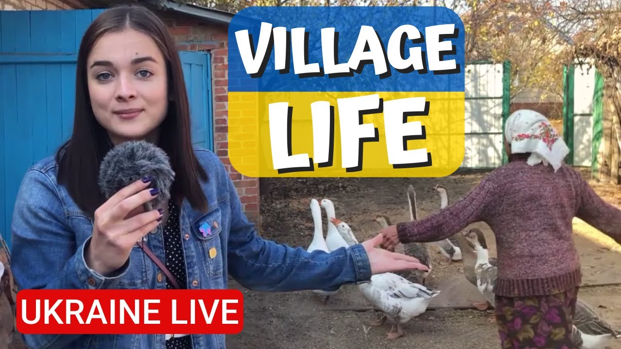Actual Deep Ukraine Village Life
