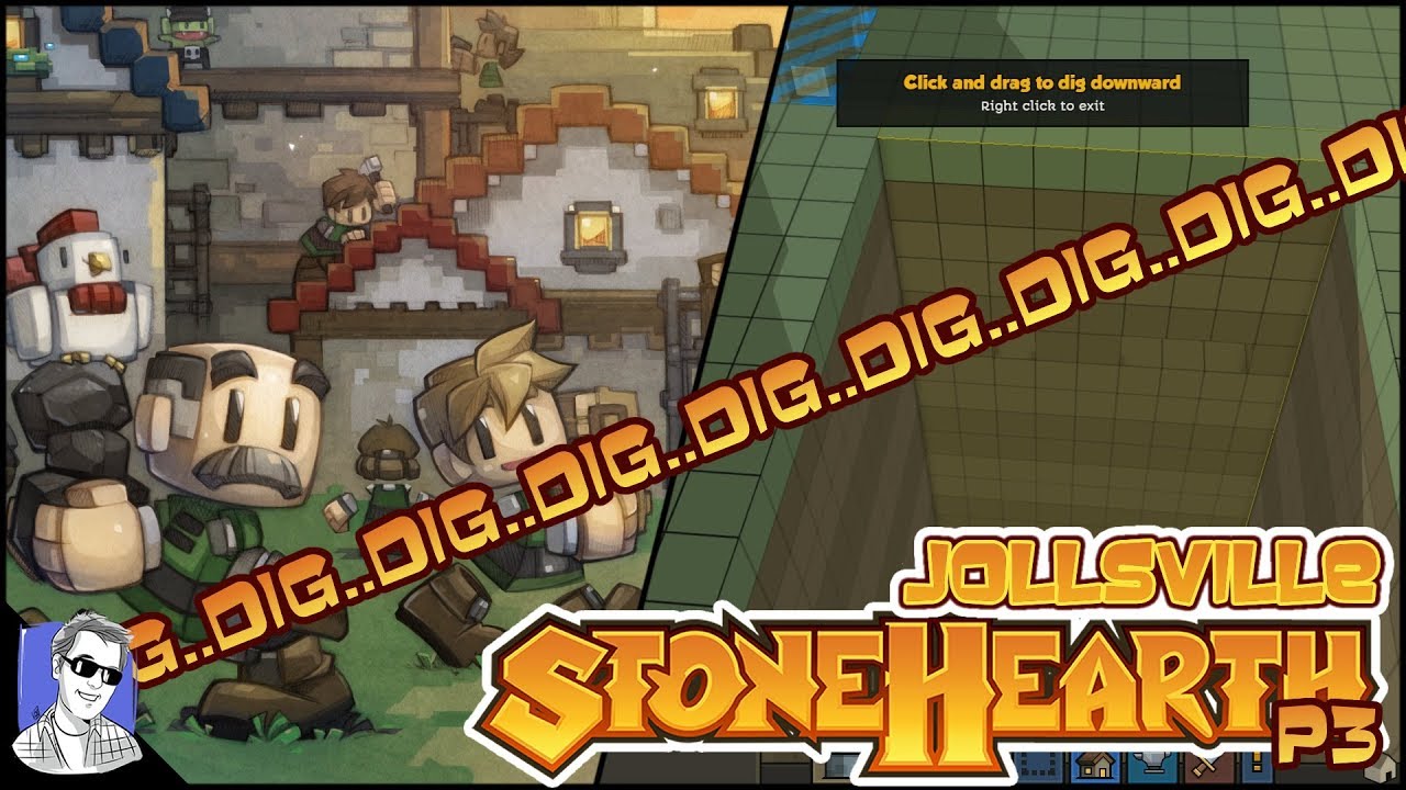 Stonehearth My First Stone Mine In JollsVille P3