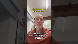 Peter Dutton explains the hidden psychology behind choking under pressure #MentalPerformance