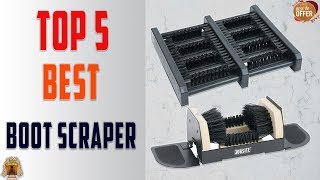 best boot scraper