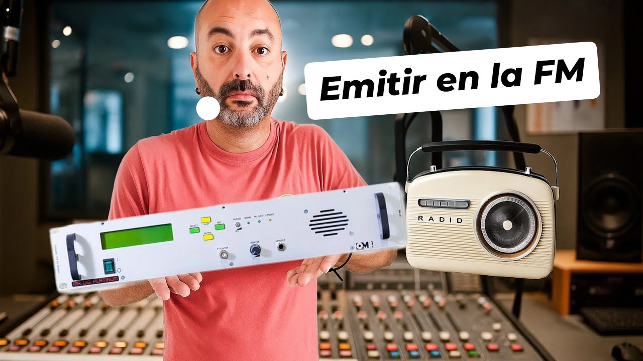🚀 De Internet a las ondas: Cómo 🔴EMITIR TU RADIO Online🔴 en FM Fácilmente