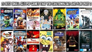 20 GAME PSP UKURAN KECIL YANG BISA KALIAN DOWNLOAD DAN MAINKAN PART 2 || Emulator PSP 4K