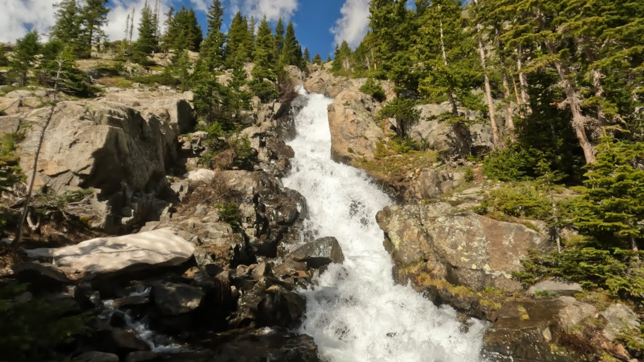 Continental Falls and Mayflower and Mohawk Lakes Trail near Breckenridge, CO