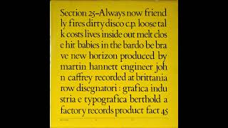Section 25 - Dirty Disco