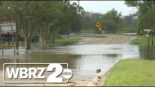 West Feliciana Parish flooding pushes wildlife onto properties, threatens crops