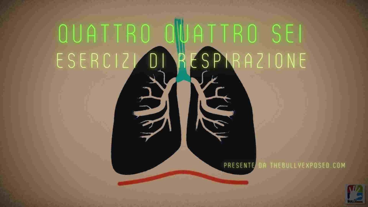Quattro, Quattro, Sei Esercizi di Respirazione (4 4 6 breathing technique in Italiano)