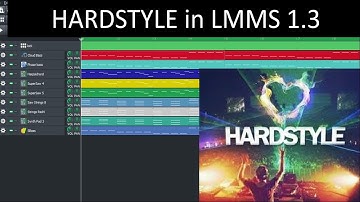 I made hardstyle in LMMS 1.3 for the FIRST TIME