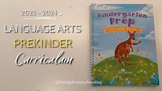 Flip Through Review - The Good and the Beautiful Kindergarten Prep | PreK Language Arts Curriculum