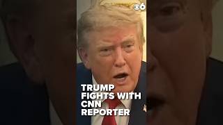 Trump clashes with CNN reporter