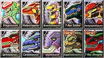 Game Lắp ráp robot Khủng long chiến đấu 2 Dino Robot Dino Corps 2