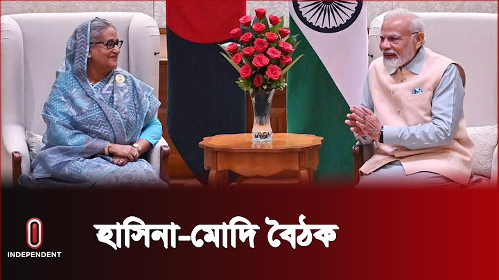 কোন কোন বিষয় নিয়ে আলোচনা হলো দুই প্রধানমন্ত্রীর? | Hasina Modi Meeting | Independent TV