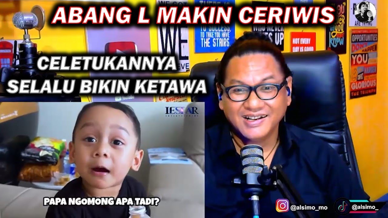 PULES   WAJAH ABANG L DEG DEGAN & SALTING SAAT MENJAWAB PERTANYAAN INI!!!