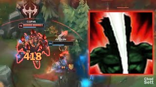 Darius with 5 Passive Stacks..