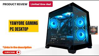 YAWYORE Gaming PC Review - Ryzen 7 5700X + RTX 5060 Prebuilt Performance!