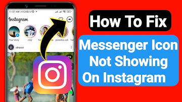 How To Fix Instagram Messenger Icon Not Showing Problem Solve |
