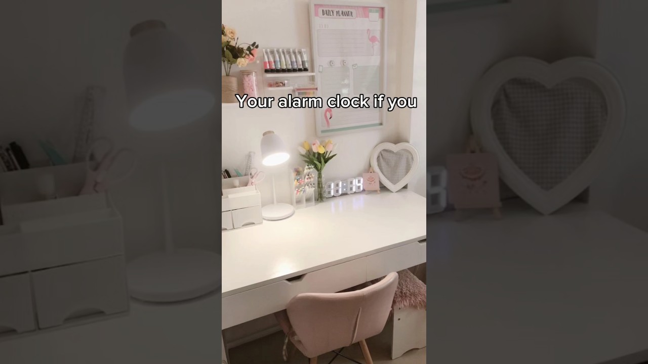 Your alarm clock if you 