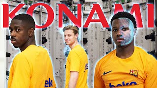 BARÇA PLAYERS GET KONAMI’S 3D SCANNING 📸 screenshot 1