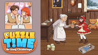 Puzzle Time Brainy Challenge Level 71 Creepy Grandma Walkthrough Solution