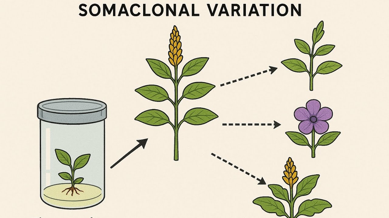 "Understanding Somaclonal Variation in Tissue Culture"| 🧫 MSC biotechnology important topic|