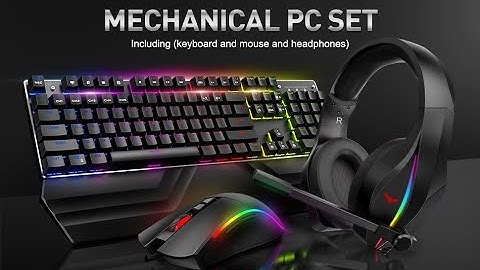 HAVIT KB380L Mechanical Keyboard Mouse Headset Combo
