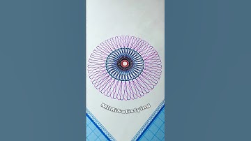 Spirograph #spirograph #satisfying #drawing #asmr #pattern #art #viral #fyp #shorts#shorts