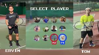 3.5 Pinoy Tennis Singles match in Singapore - Tom vs Ervin [Christmas Episode] screenshot 5