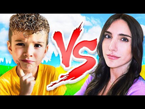 NADIA vs  8 YEAR OLD ROWDYROGAN