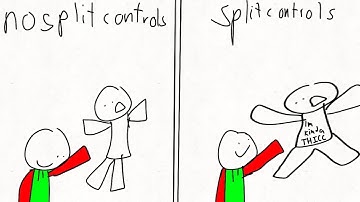 Minecraft Hive Skywars But I Have Split Controls...