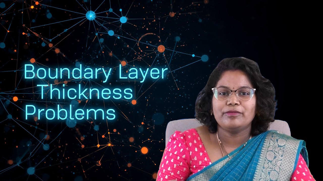 Boundary Layer Thickness Problems by Dr. N Sri Ramya