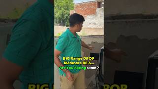 620 KM to 490 KM! Mahindra BE 6 Range Drop #shorts #evtalksexclusive #rangetest #be6e