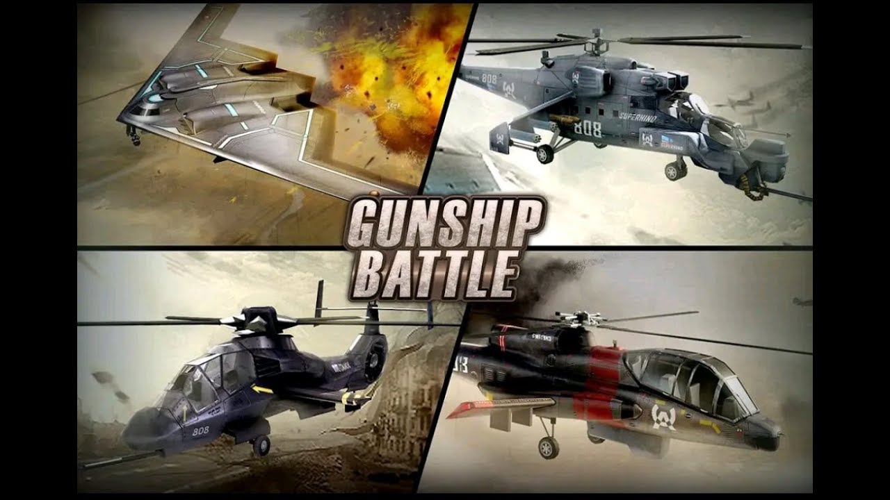 Gunship battel helicopter 3d (joycity ) game play android || 