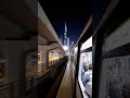 Dubai Metro POV – Winter Night Commute