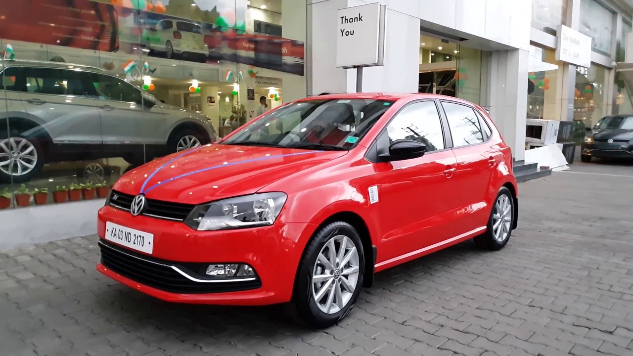 Red Volkswagen Polo GT 