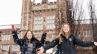 A Winter Wonderland On Campus Washu