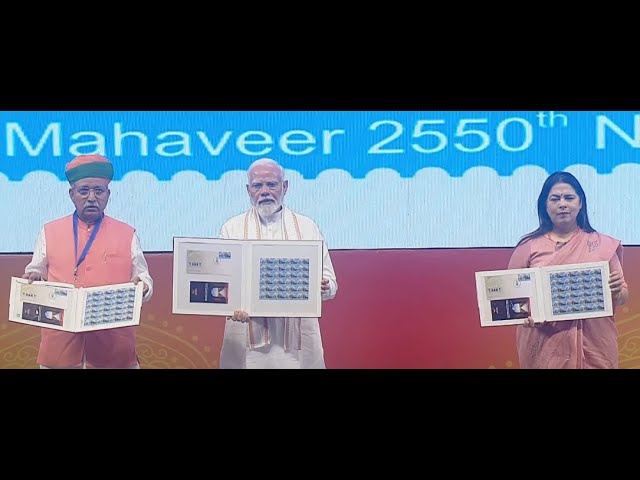 🔴LIVE: MODI பாரத மண்டபத்தில் 2550வது மகாவீர் நிர்வன் மஹோத்சவை  தொடங்கி வைத்தார் | BJP