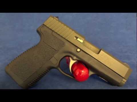 Kahr cw9 with OD Green Cerakoted Slide & Barrel