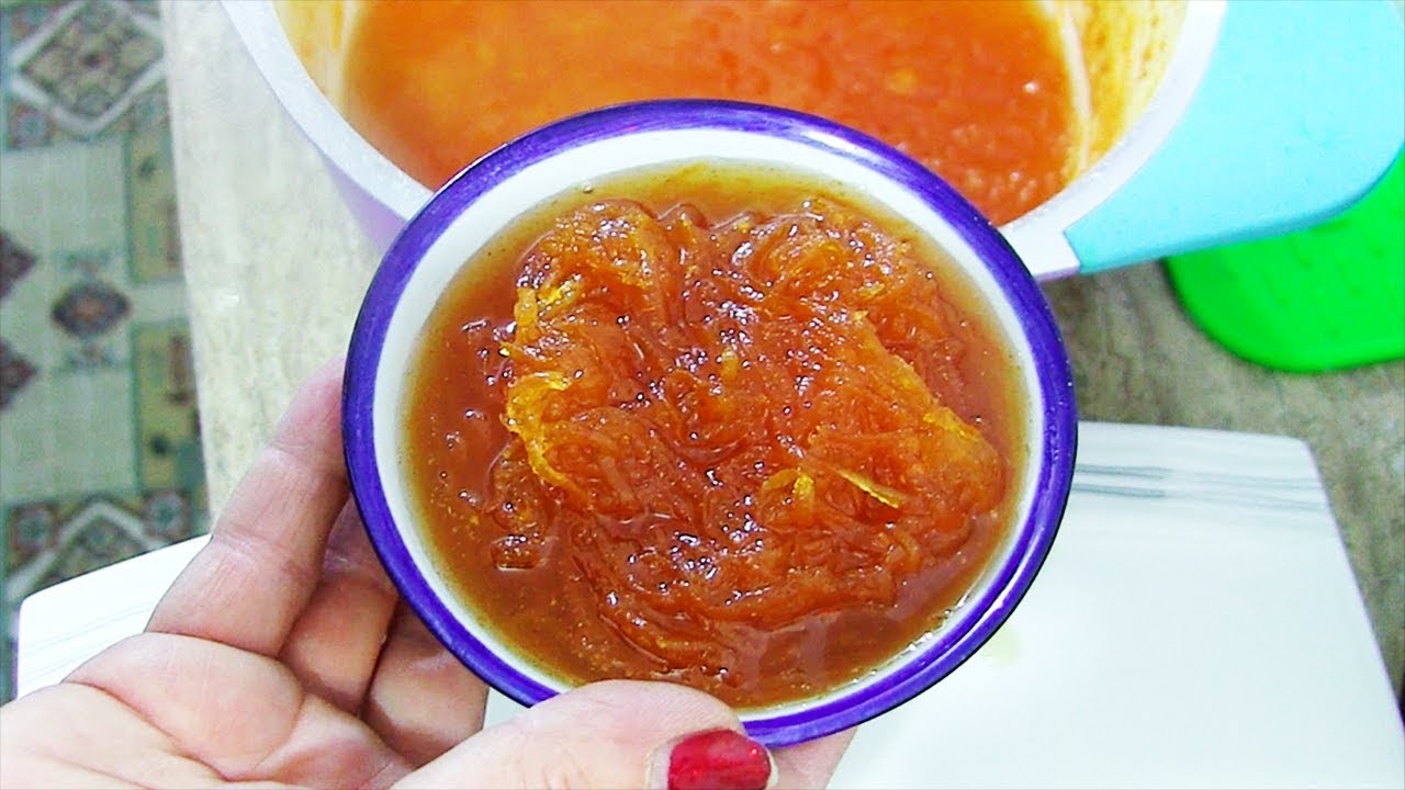 The Perfect Carrot Jam Authentic Turkish Recipe YouTube