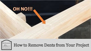 How to Repair Dents in Your Furniture and Woodworking Projects by Bob Rozaieski Fine Woodworking 3,669 views 1 year ago 3 minutes, 24 seconds