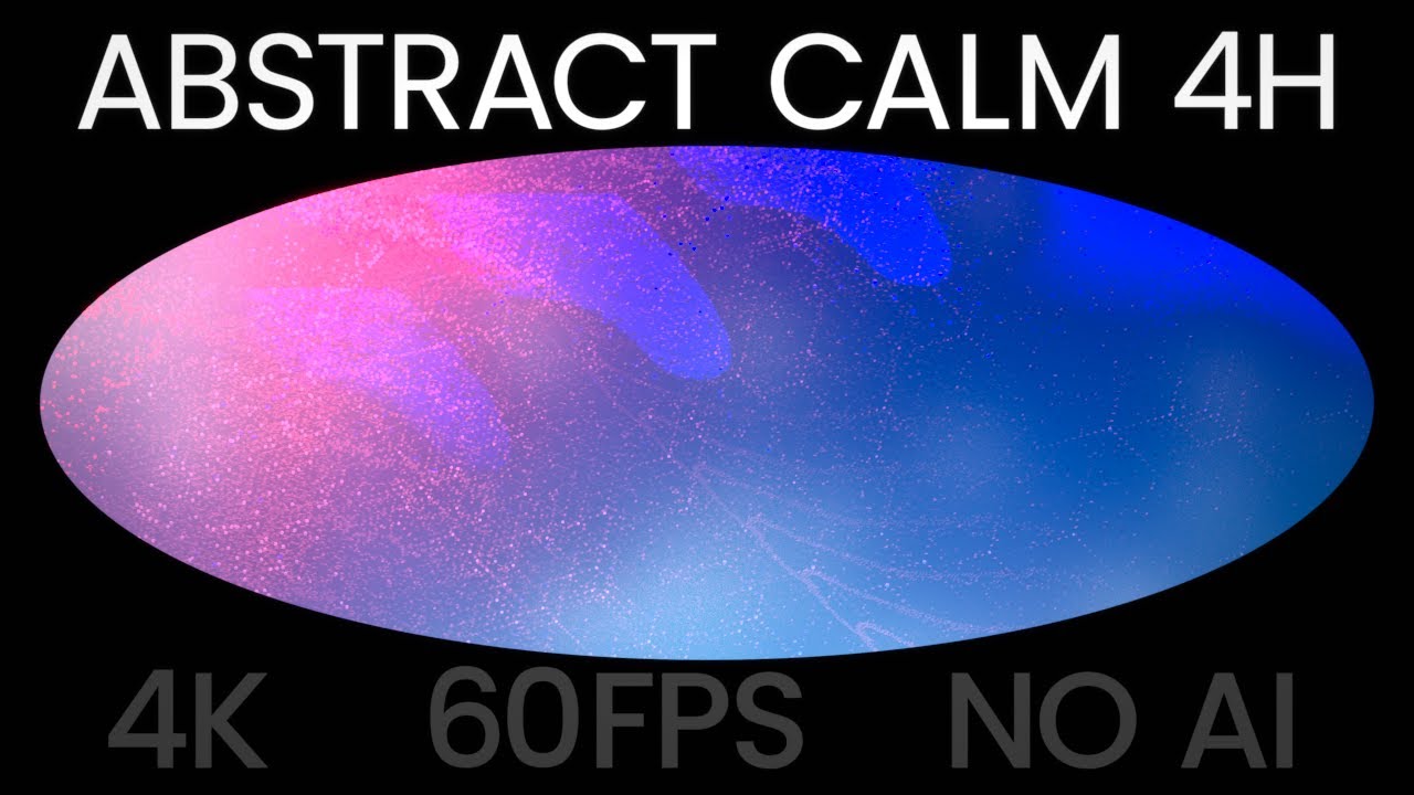 Life Current – 4 hours of hand-made abstract calm in 4K 60fps