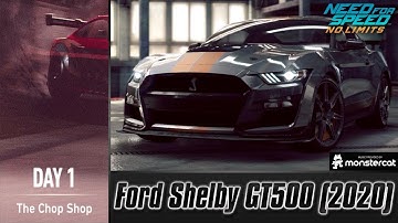 Need For Speed No Limits: Ford Shelby GT500 (2020) | Vanishing Point (Day 1 - The Chop Shop)