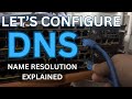 How to Set up DNS on a Cisco L3 Switch | CCNA Basics